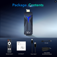 2026 Nuevo/Último/Oferta Especial: TV Stick X96 S600 4K Android ATV H313 2GB 16GB con WiFi Dual y Bluetooth, Smart Fire TV Stick TVR3 XTV Dongle, Personalizado de Fábrica ODM/OEM