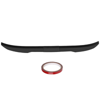 Aileron arrière universel 3 pièces en ABS, style bec de canard, aileron aérodynamique pour berline et SUV, accessoire de style automobile