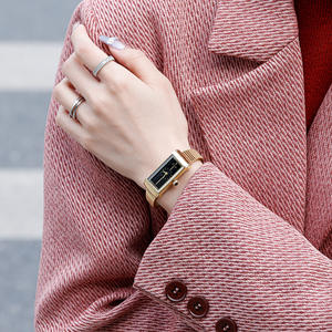 Nuevo reloj de pulsera para mujer, sencillo y elegante, con esfera de barra, pequeño y elegante, de cuarzo y acero. - Product Image 3