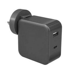 65W PD Du lịch thế giới Adapter quốc tế phổ cắm USB-C adapter với 2 cổng USB sạc nhanh Loại C sạc nhanh - Product Image 3