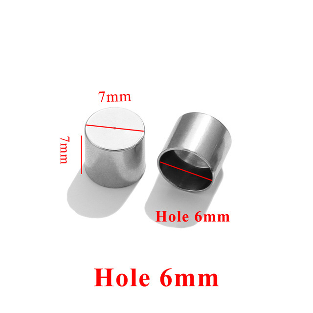 Steel color - 6mm inside [about 0.94g each]