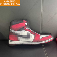 Fabricants de coussins personnalisés avec logo en forme de dessin animé, housse 3D pour coussin de corps, coussin décoratif