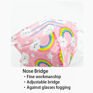 Tiêu chuẩn có thể gập lại dùng một lần FFP2 trẻ em mặt nạ - Product Image 3