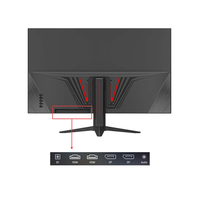 Moniteurs de Jeu 23,8 Pouces 1920x1080 1K 165Hz 144Hz Dalle IPS sans Bord Écran d'Ordinateur 1ms Moniteurs LCD de Jeu