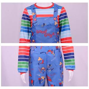 Nouveaux modèles de costumes d'Halloween 2024 pour hommes, déguisement de Chucky pour enfants et adultes - Product Image 4