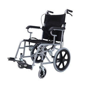 Lightweight Manual Wheelchair Aluminum Alloy Foldable Portable For Elderly And Hospitals - Product Image 2