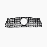 Rejilla Delantera Negra Brillante ABS Pre LCI para Mercedes Benz Clase GLA X156 2013 2015