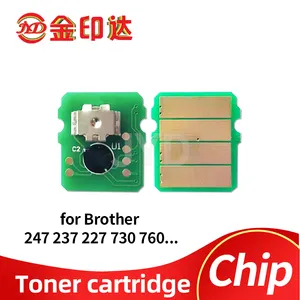 Chip de tóner TN730 TN760, Compatible con Brother MFC-L2710DW L2750DW L2750DW HL-L2350DW L2390DW L2395DW, reemplazo de Chip de cartucho