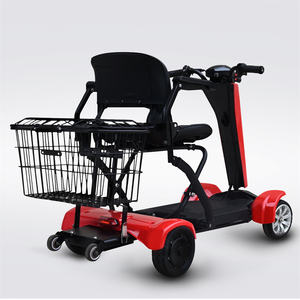 Monta bastante cómodamente sobre las aceras ásperas Scooter <span class=keywords><strong>de</strong></span> movilidad eléctrico Scooter <span class=keywords><strong>de</strong></span> movilidad plegable automático - Product Image 2