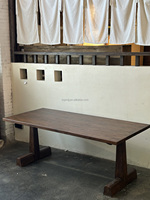 Console d'entrée moderne en bois massif de haute qualité et élégante pour cuisine, salle à manger, salle de bain, meubles durables et écologiques
