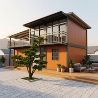 Maisons préfabriquées SKYLINE à bas prix, maisons prêtes à l'emploi, villas modulaires en acier de luxe, maison préfabriquée, maison préfabriquée à vendre