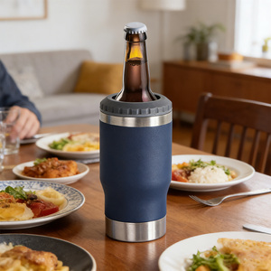 Tasse isotherme en acier inoxydable à double paroi <span class=keywords><strong>de</strong></span> 14 oz sans BPA, personnalisable, avec couvercle – Meilleure vente - Product Image 3