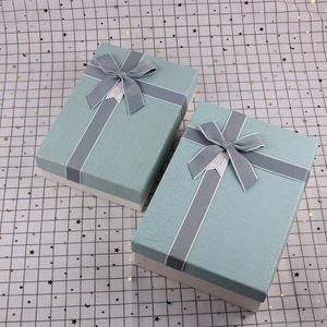 <span class=keywords><strong>Caja</strong></span> de regalo de lujo personalizada de cartón de alta gama con lazo para el Día de San Valentín, bodas y disfraces. - Product Image 3