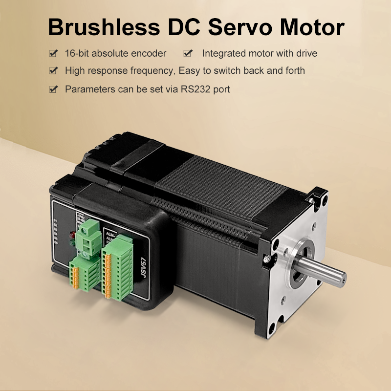 16-bit Absolute Encoder Integrated 36v 140w 0.45nm Integrated Brushless ...