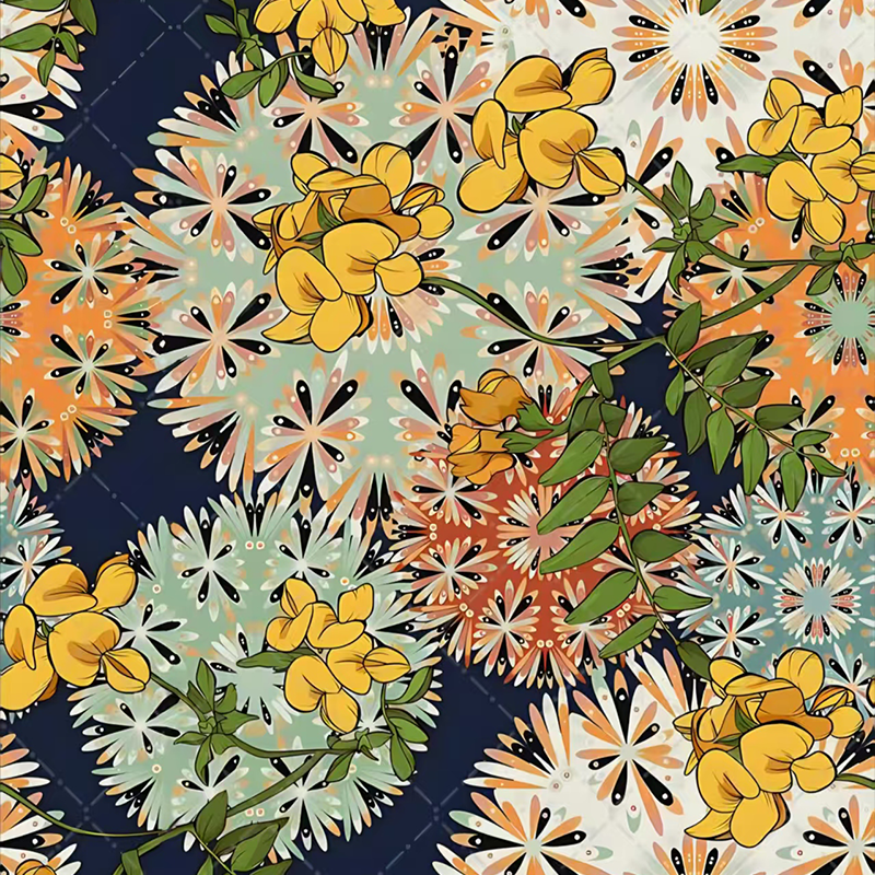 SL240601231-1 Colorful Flower