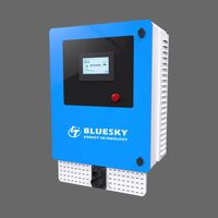 Cargador Rápido de CC Bluesky de 60KW para Montaje en Pared con Conectores Triples CCS GBT Chademo, OCPP1.6, Nuevo, IP55, Comercial, para Estacionamiento Exterior