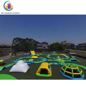 2021 शीर्ष बिक्री कस्टम Inflatable पानी पार्क खेल के लिए वाणिज्यिक विशाल Inflatable एक्वा पार्क गर्मियों