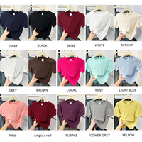 RUICHI Muestra Gratuita, Camiseta de Verano Personalizada para Mujer, Cuello Redondo, Manga Corta, Nueva Camiseta Básica de Algodón para Mujer