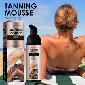Crema Mousse Orgánica con SPF Más Vendida, Acelerador de <span class=keywords><strong>Bronceado</strong></span> Corporal para Camas Solares y <span class=keywords><strong>Bronceado</strong></span> en Aerosol, Realza el Tono Marrón - Product Image 3