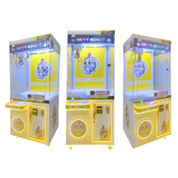 Poupée excitante Happy Moment Claw Machine jeu d'arcade à pièces pour enfants avec des prix en peluche