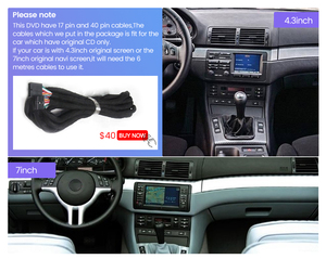 Navifly Duduauto Mới Nhất Android 2K Màn Hình Chuyển Hướng Xe Cho BMW E46 1998-2006 Với Xe Chơi Android Tự Động - Product Image 6