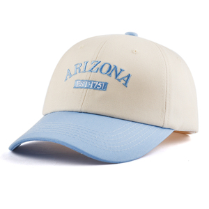 Two Color <strong>Pre</strong> <strong>Curved</strong> Brim Custom Embroidery logo Mens <strong>Unstructured</strong> Baseball Dad <strong>Hats</strong> Caps From China - Product Image 4