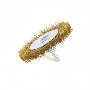 Brosse métallique Ttake 40x5 mm en acier inoxydable avec tige de 6 mm pour le polissage des métaux - Product Image 2