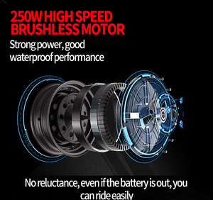 จักรยานเสือภูเขาไฟฟ้า 250w 36V รุ่นขายดีจากโรงงานปี 2025 ขายส่ง - Product Image 3