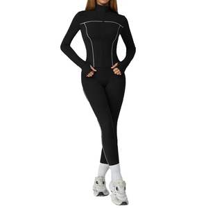 Chaqueta Deportiva Ajustada de Manga Larga para Mujer, para Yoga, Entrenamiento, Gimnasio - Product Image 6