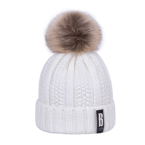 Russe Chaud <span class=keywords><strong>Sport</strong></span> Femmes Enfants Hommes Fourrure D'hiver Pour Enfants Tricoté Chapeaux Casquettes - Product Image 2