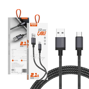 Somostel สายอลูมิเนียมอัลลอยด์ SMS-BW50สำหรับโทรศัพท์มือถือ iPhone, สายดาต้า USB Type C 2.1A ชาร์จเร็<span class=keywords><strong>ว</strong></span>สาย Type C สำหรับโทรศัพท์ iPhone - Product Image 1