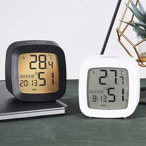 <span class=keywords><strong>D</strong></span>écoration <span class=keywords><strong>d</strong></span>'intérieur, hygromètre numérique portable miniature en plastique pour intérieur, capteur <span class=keywords><strong>d</strong></span>'humidité et de température avec rétroéclairage - Product Image 1