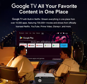 Nuevo Proyector LED 4K con Google TV, 1850ANSI, Altavoz de 10W, Full HD, Portátil - Product Image 4