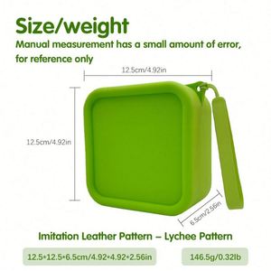 Sac cosmétique en silicone imperméable à fermeture éclair, tendance et portable, pour femmes, idéal pour les voyages - Vente flash - Product Image 3