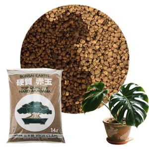 Kit de Mezcla de Tierra para Bonsái que Incluye <span class=keywords><strong>Akadama</strong></span> de Tercera Línea, Piedra Pómez, Roca Volcánica y Jade Rojo, Medio de Plantación Completo - Product Image 1