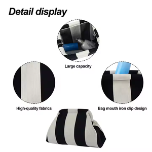 <span class=keywords><strong>กระเป๋า</strong></span>ผ้าถักโครเชต์สำหรับผู้หญิง<span class=keywords><strong>กระเป๋า</strong></span>ถือคลัทช์แบบเกี๊ยว<span class=keywords><strong>กระเป๋า</strong></span>เมฆกระเป๋าเครื่องสำอางแบบลำลอง<span class=keywords><strong>กระเป๋า</strong></span>แต่งหน้า - Product Image 3