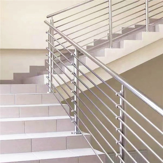 Modern Stainless Steel Villa Balcony Deck Railing with Glass Balusters and PVC Options Customizable Sizes