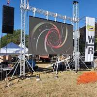 Pantalla Led HD para interiores y exteriores, armarios de 500x1000mm, de alquiler, para eventos navideños, P2.6, P2.9, P3.91, P4.81, China