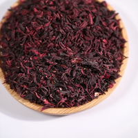 Pemasok pabrik kualitas tinggi bunga teh Hibiscus kering harga grosir bunga Roselle rusak kering