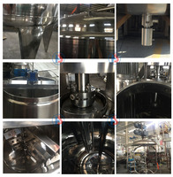 Cuve de mélange à double enveloppe en acier inoxydable Huashang de qualité alimentaire pour le traitement des boissons et des produits chimiques