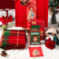 Coffret Cadeau Promotionnel de Luxe pour Employés, Cadeau d'Entreprise avec Logo de Marque Estampé à Chaud dans une Boîte Cadeau Haut de Gamme pour Gala Annuel