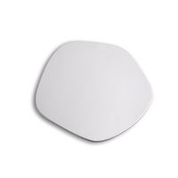 Nouveau Design Miroir de Poche Personnalisé Mini, en Cuir PU et Acier Inoxydable