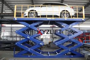 XYZLIFT tinggi angkat 5 m kapasitas beban 20 ton stasioner besar platform gunting <span class=keywords><strong>Hoist</strong></span> meja angkat untuk industri kargo muatan - Product Image 6