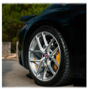 Rueda Forjada Cromada Pulida 4x100 5x100 5x114.3 5x112 6X139.7 para M2 M3 M4 - Product Image 5