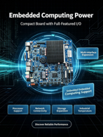 Baytrail J1900 2.00G Motherboard ITX Tanpa Kipas, Mainboard Kontrol Industri I/O yang Kaya Fitur untuk PC Industri, IoT & Otomasi