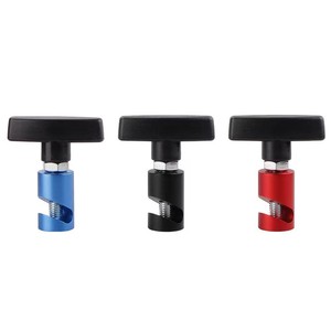 Varilla de soporte para capó de coche, herramienta de fijación antideslizante de aluminio rojo para reparación y reemplazo - Product Image 5