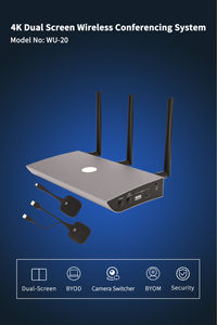 Grastron Sistema de conferencia inalámbrico colaborativo de doble pantalla compatible con BYOD <span class=keywords><strong>BYOM</strong></span> - Product Image 4