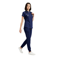 42015 Jogger Scrubs Veste de sport en tissu élastique flexible, style sexy, mode décontractée, été, mode pour femme, fitness, exclusif