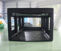 Tente de voiture gonflable mobile transparente d'extérieur, capsule, tente de garage de voiture gonflable portable, housse de voiture gonflable