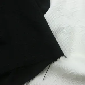 Jacquard Air Layer 3D Emboss Quilt Scuba Fabric Knit Weft Stretch Dobby Jacquard Tigger Head ED Scuba Quilt Fabric for Garment
